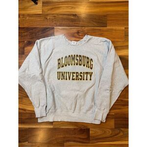Size‎ XXL - Vintage 1990s Distressed Bloomsburg University Sweatshirt Crewneck